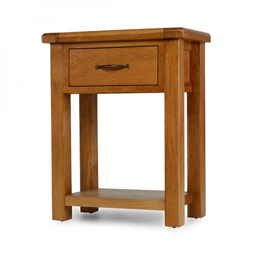 Emsworth Oak Small Hall Table - Lifestyle Furniture UK