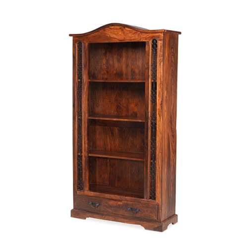 Jali sheesham low deals bookcase